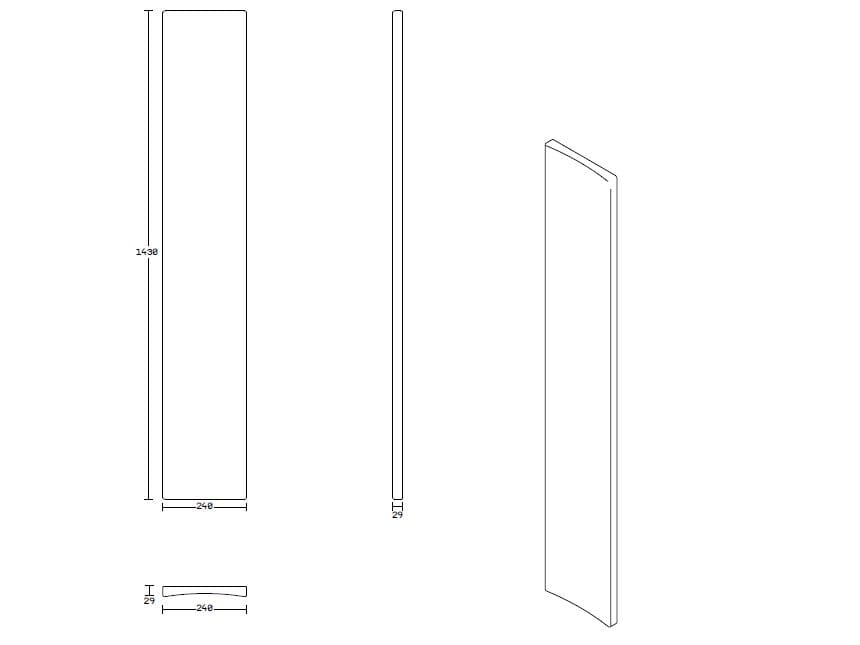 Бетонная обшивка PULKRA укладка ARCH-00055181 - Вид №3