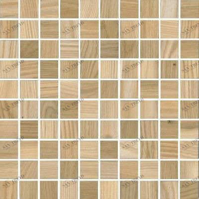 Мозаика и 3D панели из дерева Tarsi Матрица 2d111 Дуб Селект с брашью (Текстурированная) 275х275 мм 1401100073