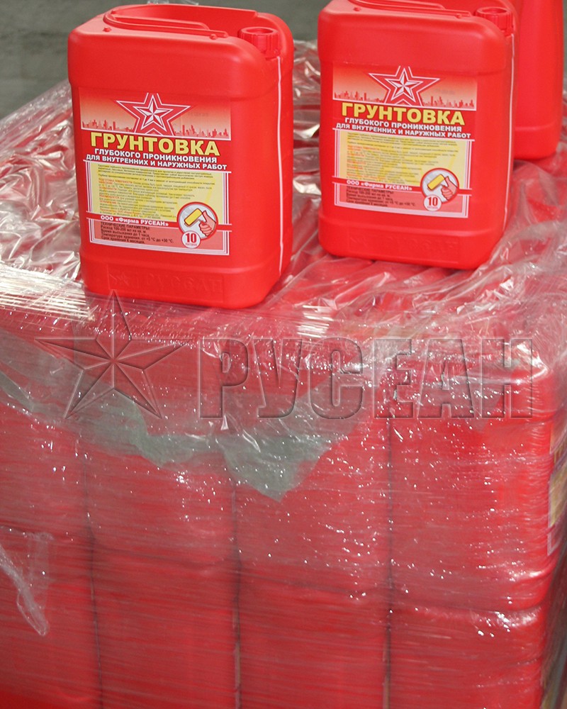 Грунтовка Русеан глубокого проникновения 10л 4499 - Вид №1