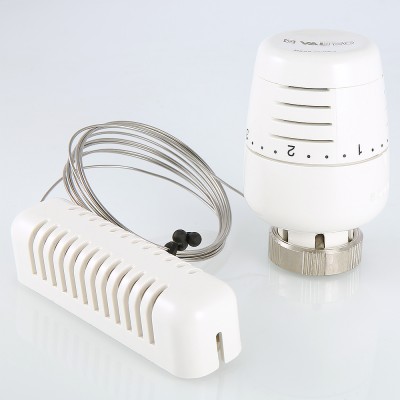 VT.5010.0.0 Термостатическая головка с выносным настенным датчиком Valtec М30 х 1,5, 6,5 - 28 °C  - Вид №1