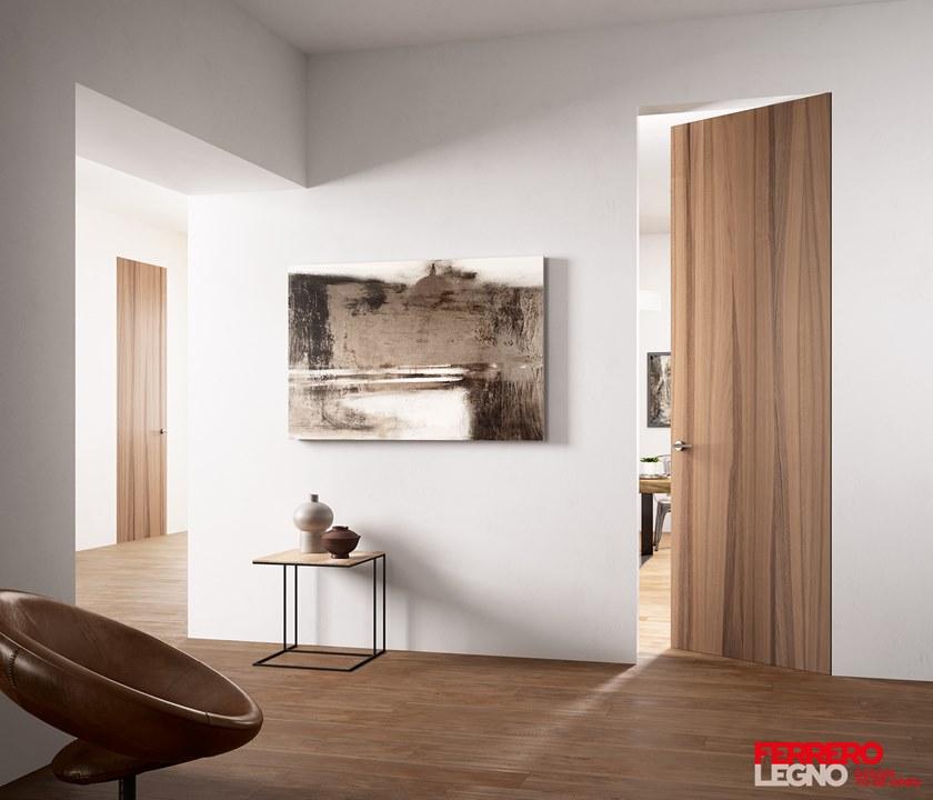 FERREROLEGNO Встраиваемая деревянная дверь со скрытыми петлями Sistema zero sun-id-1442063 - Вид №2