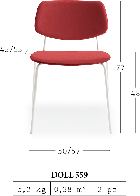 Billiani Стул из ткани Doll sun-id-1425599 - Вид №3