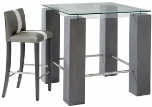 Roche Bobois Квадратный высокий стол Les contemporains