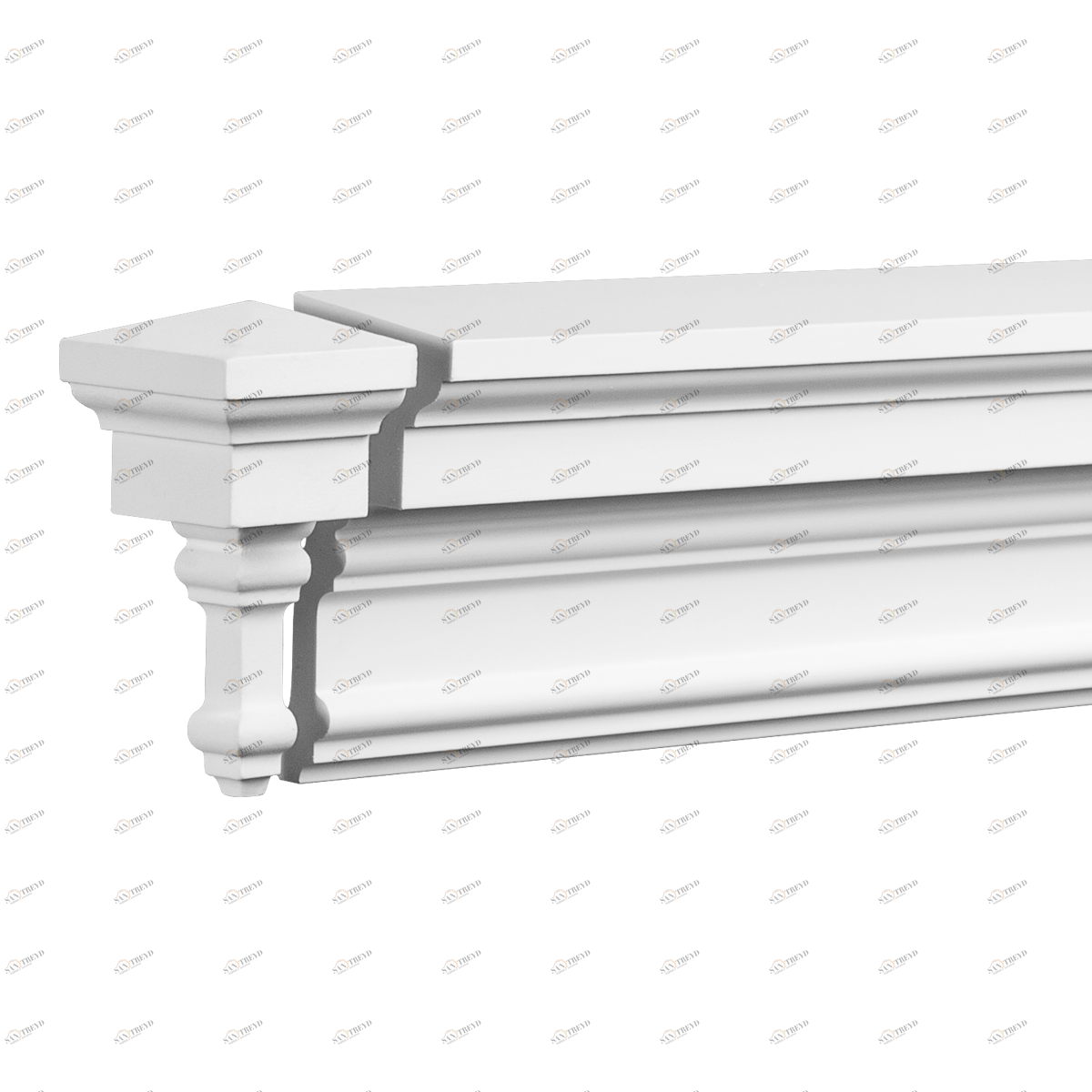 ЕВРОПЛАСТ 4.82.332 Торцевой элемент 4.82.332 Пенополиуретан 