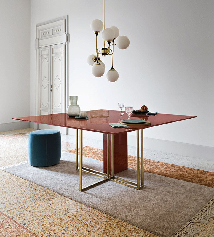 Стол  MERIDIANI XW square Plinto - Вид №1