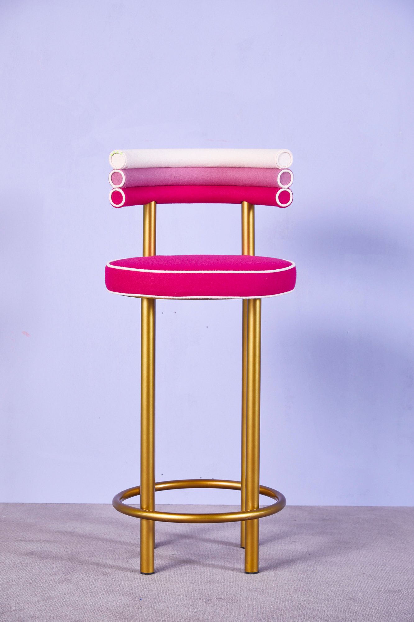 Высокий бархатный стул Paolo Nesi JIMMY ARCH-00118829 - Вид №8