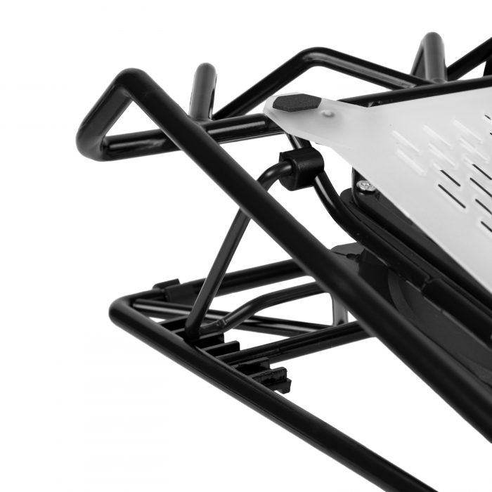 IP33 Black laptop cooling (17,3"", 2x(120x120), plastic+metal mesh) STM Santreyd  - Вид №4