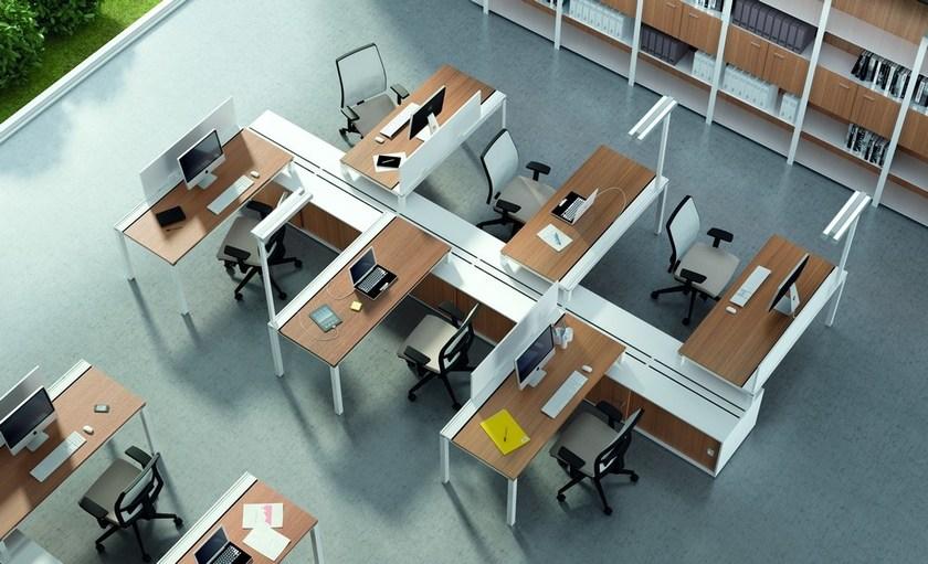 Quadrifoglio Модульный рабочий стол X4 sun-id-1427389 - Вид №5