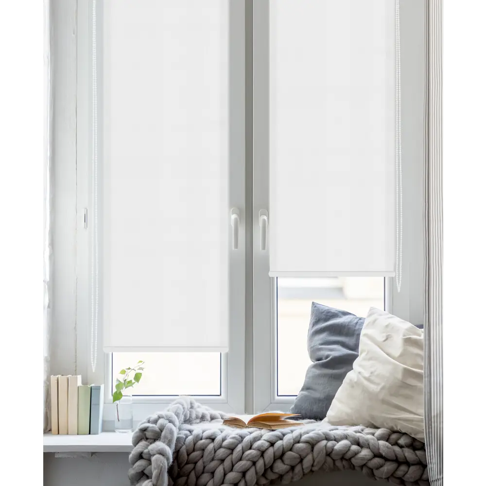 Штора рулонная Inspire Шантунг 55x160 см белая 82807402 STLM-2209687 - Вид №5