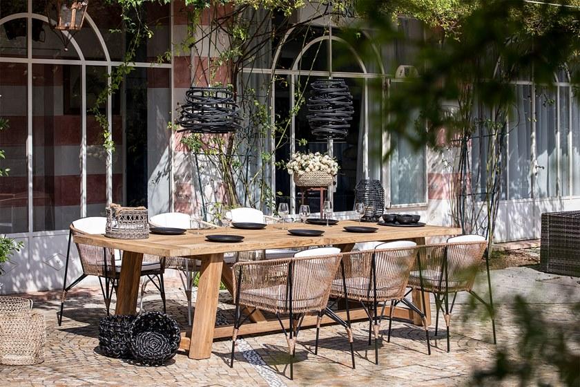 cbdesign Садовый стул из синтетического волокна с подлокотниками Lodz N068n1 - Вид №14