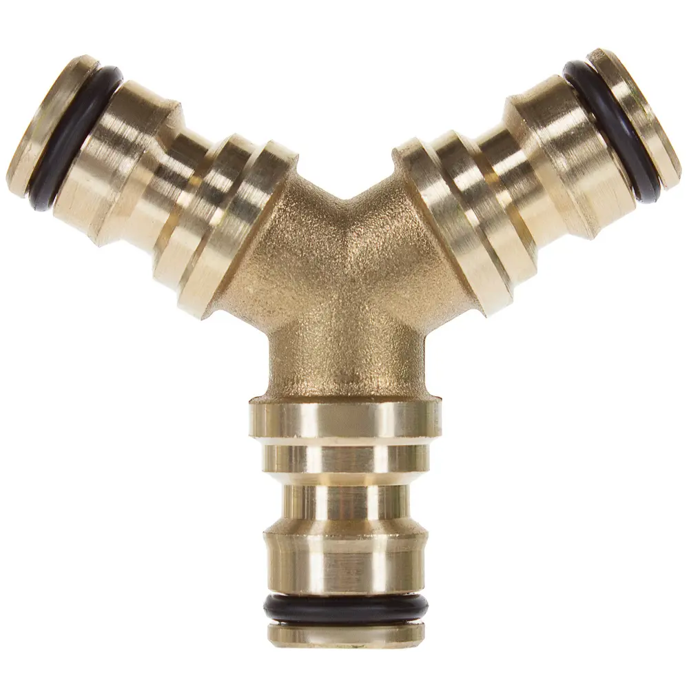 BOUTTE Латунный тройник для поливочных систем 3/4-1/2 дюйма 15449329 STLM-0005800