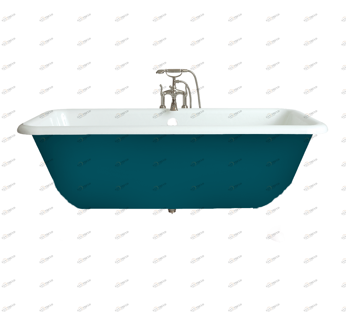 Gentry Home Bexley Cast iron bathtubs with feet Ral 5009 GH100822 