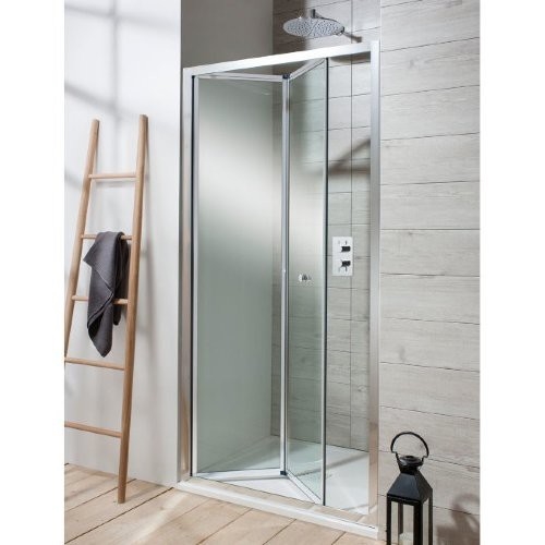 Дверь Bifold 1000mm c боковым экраном 1000mm Britton Burlington EBFSC1000, ESPSC1000  - Вид №1