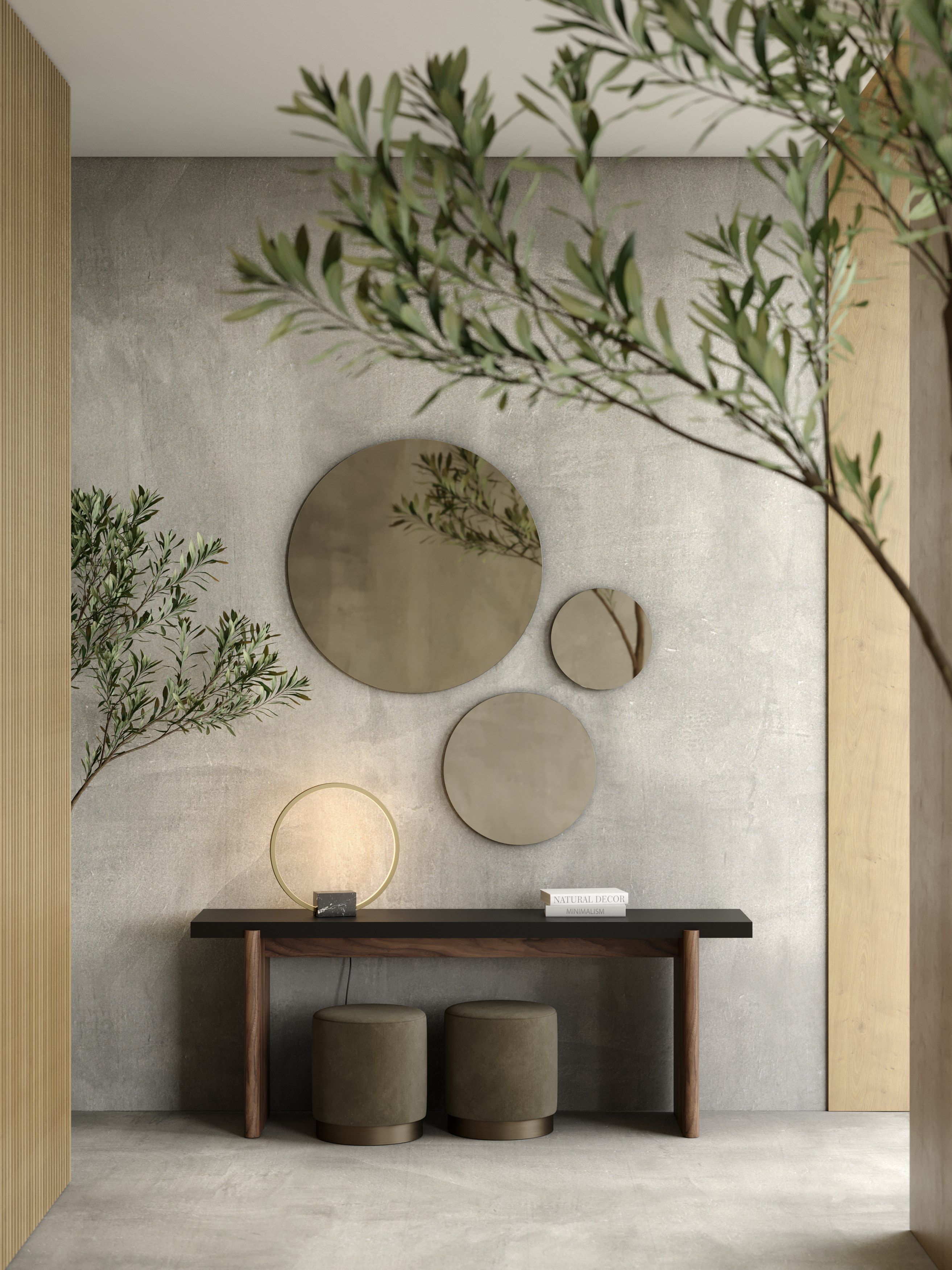 Настенное круглое зеркало Stylish Club Circle ARCH-00028648 - Вид №3