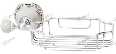 Решетка-корзинка MIGLIORE Provance Ml.PRO-60.525.CR настенная, цвет хром 