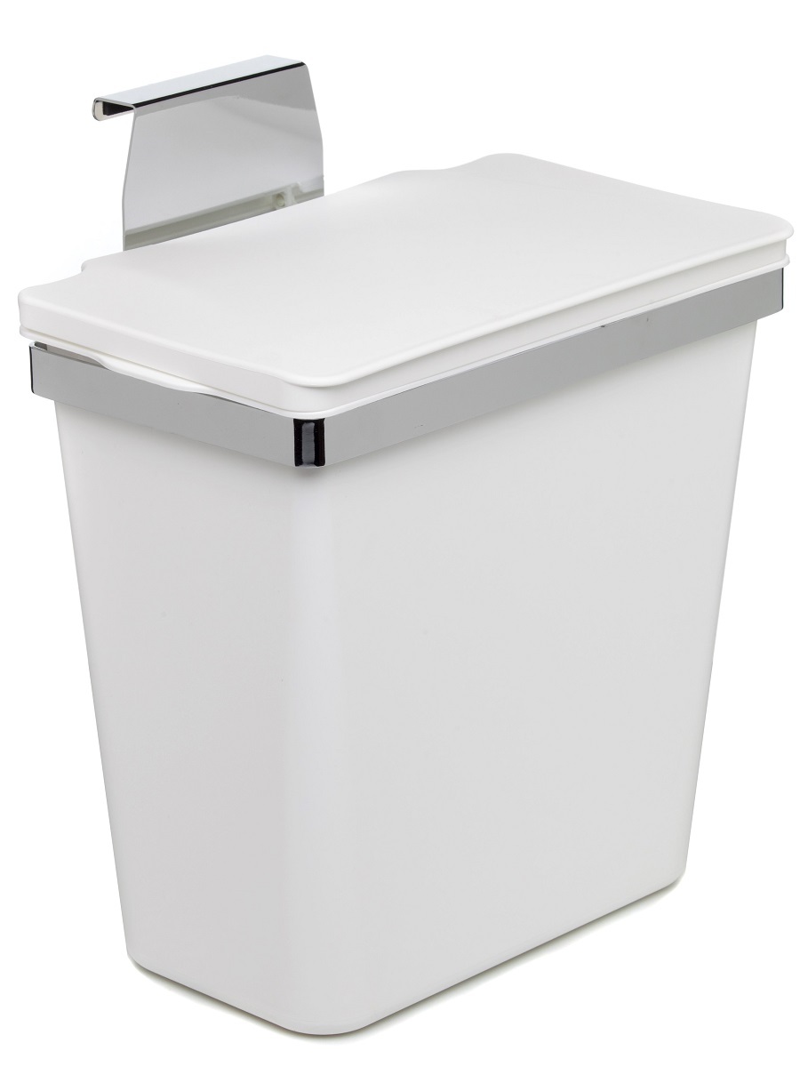 Контейнер для мусора на дверцу Zeta 11 White NAVAKO 10029