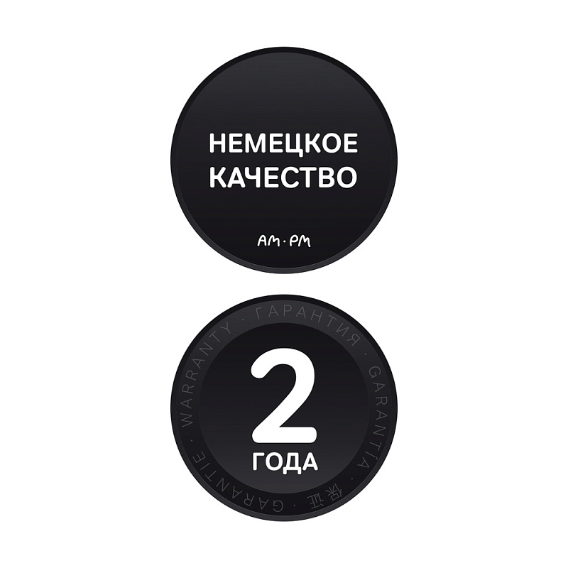 F0790420 душ.система набор: смеситель д/душа с термостатом верхн. душ d 220 мм ручн.душ 3 ф-ц AM.PM Gem - Вид №11