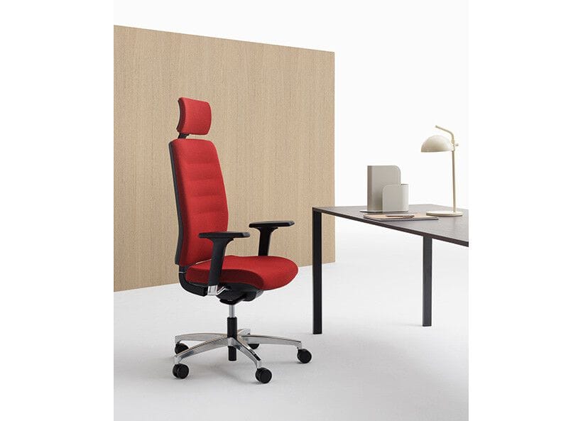 5-спицевое тканевое вращающееся офисное кресло с подлокотниками Nahu Ava ARCH-00107427 - Вид №2