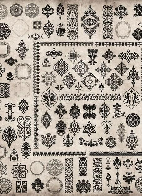 MOMENTI Ткань из стекловолокна с рисунком Crazy paper sun-id-1379608 - Вид №1