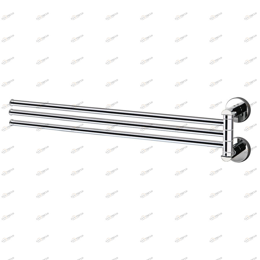 Держатель полотенец поворотный тройной 40 cm Santreyd POR 018