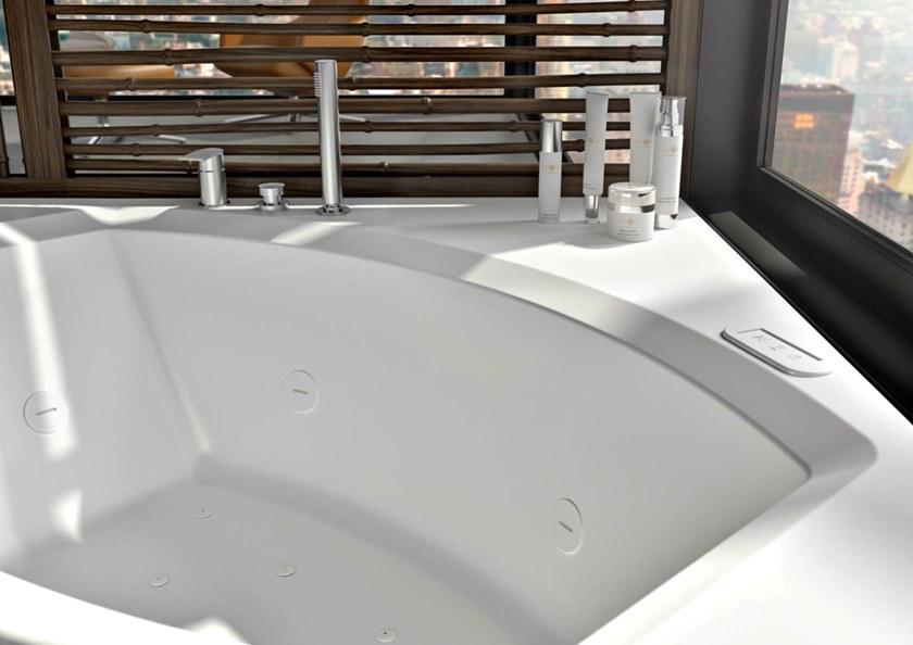 Albatros Угловая гидромассажная ванна из акрила Thea 01th55bs; 01th65bs - Вид №3