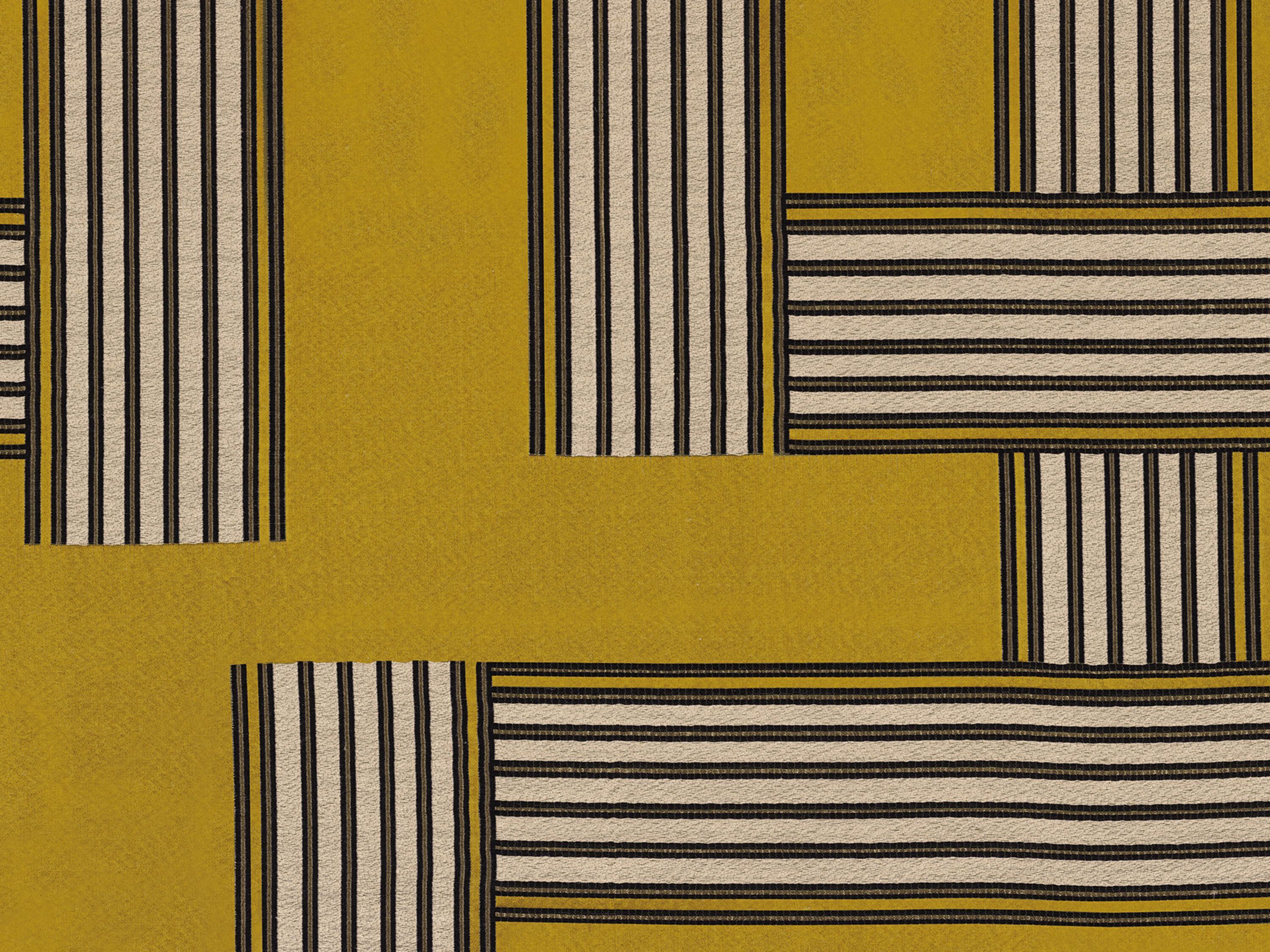 Полосатая Жаккардовая ткань Casamance Polychromie ARCH-00081345