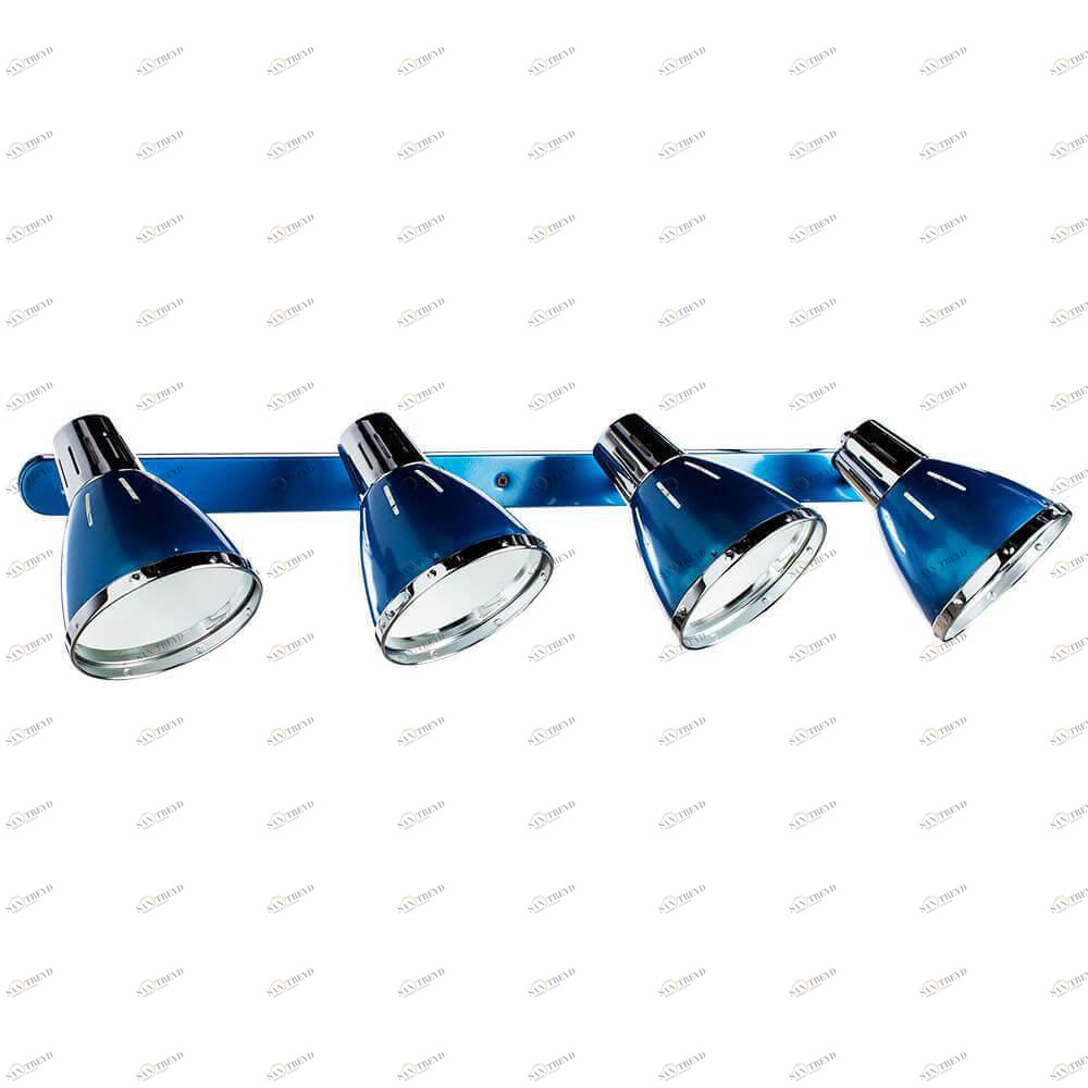 Спот настенный на 4 лампы синий Arte Lamp A2215PL-4BL ARTE LAMP 47 BLUE 00-3924008 Синий 