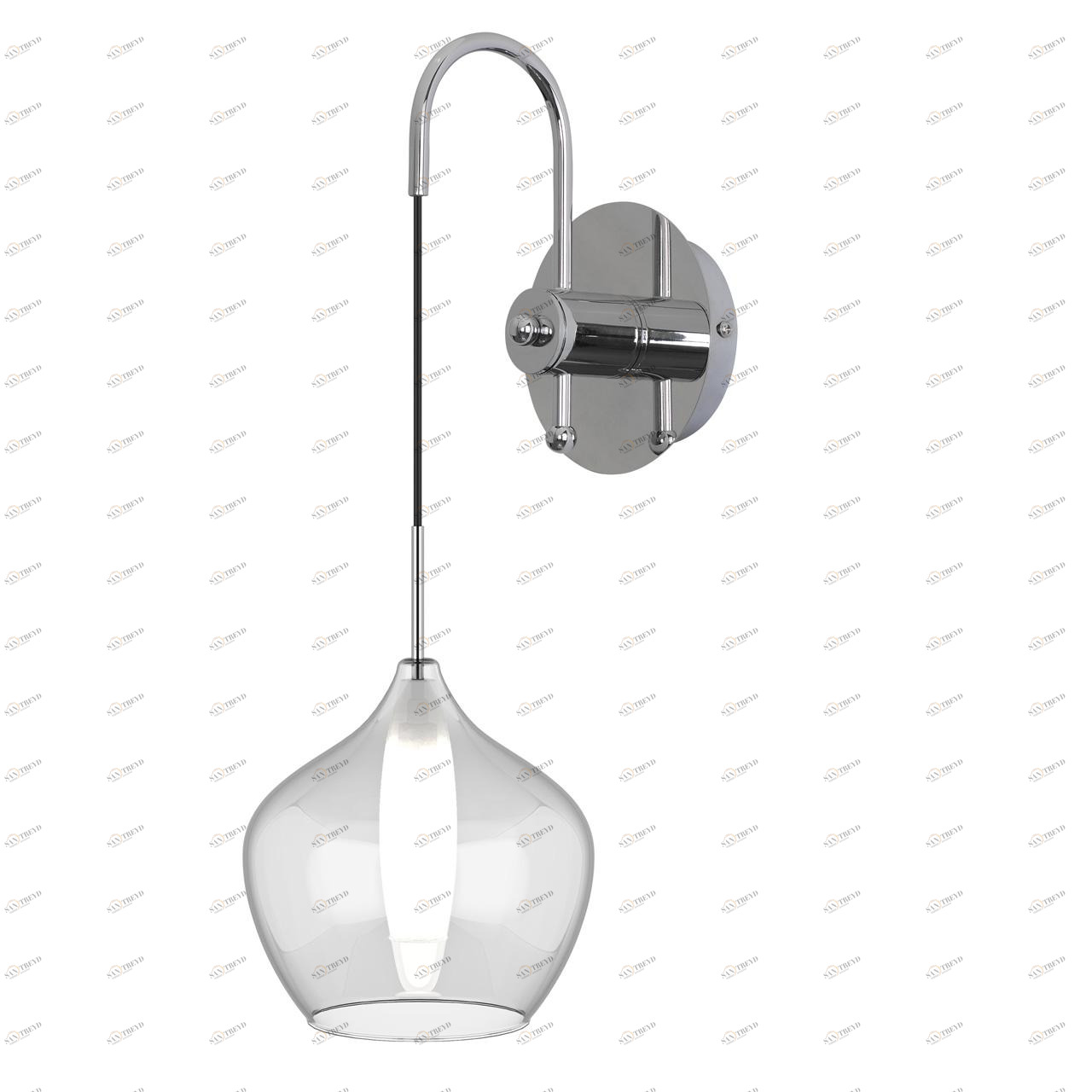 Бра Lightstar Pentola 803541 LIGHTSTAR  078622 Прозрачный;хром 
