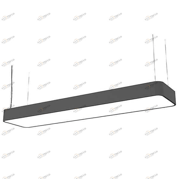 Подвесной светильник светодиодный графит Soft 9542 NOWODVORSKI ДИЗАЙНЕРСКИЕ, SOFT LED 00-3889863 Черный 