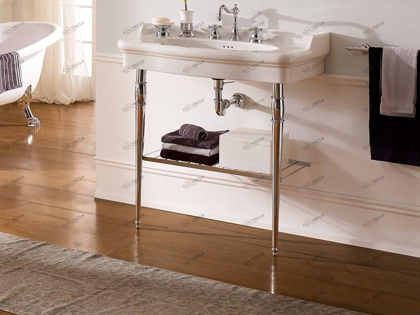 Scarabeo Ceramiche Раковина с одной консолью из керамики Castellana sun-id-1396377