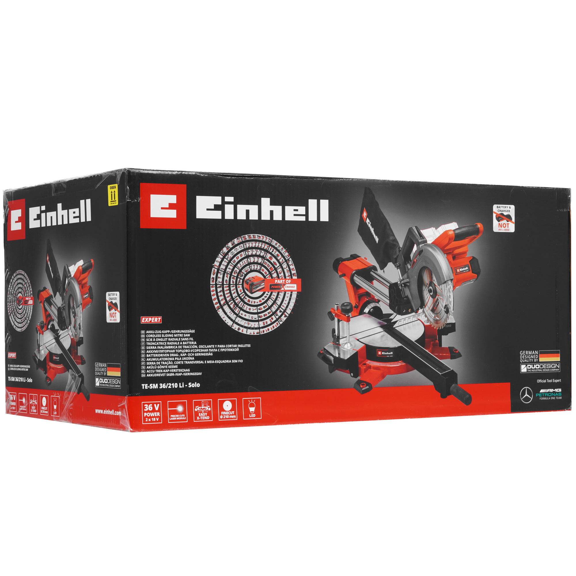 Торцовочная пила  Einhell PXC TE-SM 36/210 Li-Solo   , Без ЗУ, Без АКБ 5351524 STDN-0010147 - Вид №8