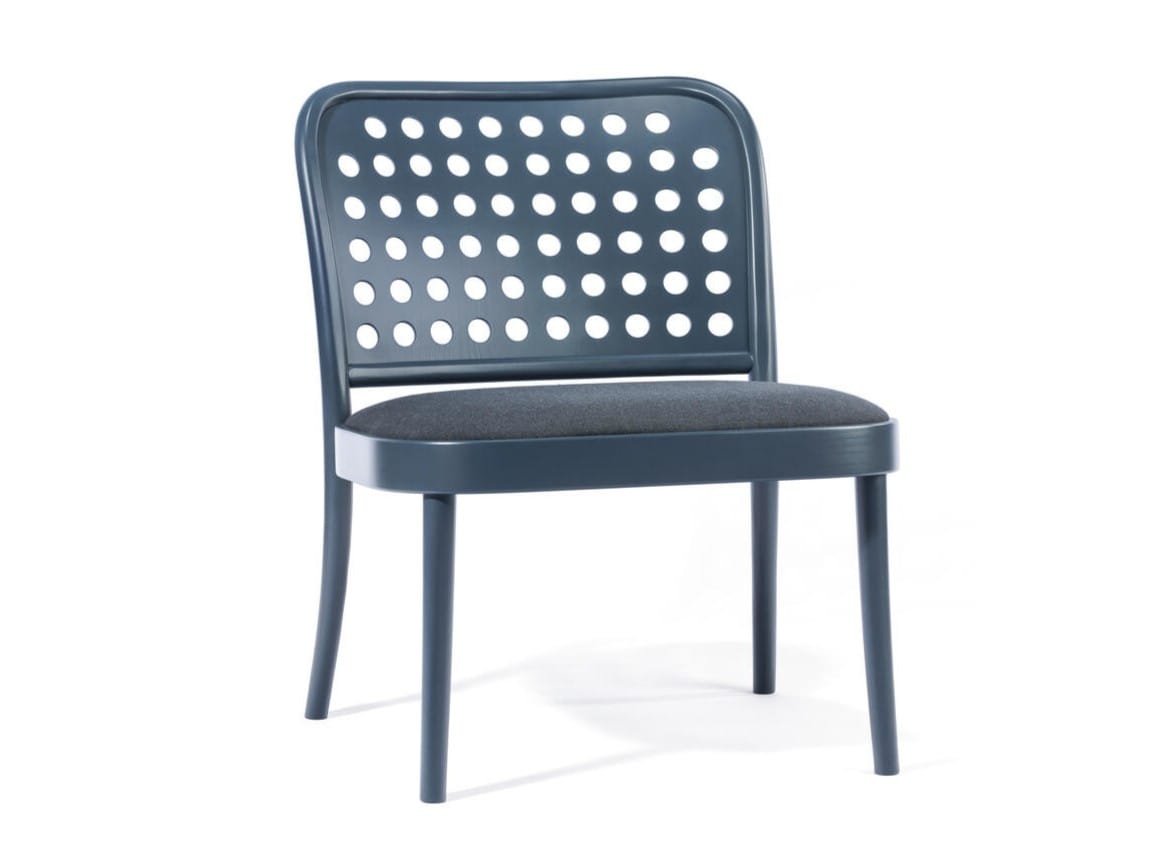 Деревянное кресло с мягким сиденьем TON 822 ARCH-00009585