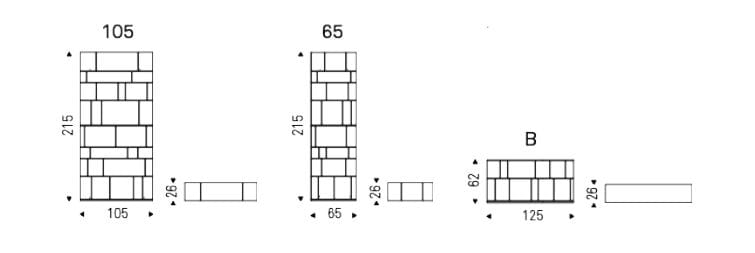 Секционный книжный шкаф из дерева Cattelan italia WALLY ARCH-00136184 - Вид №6