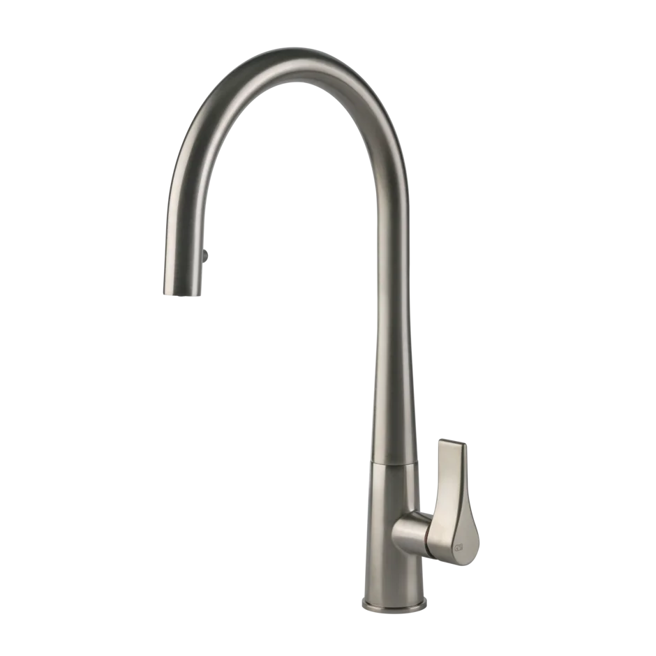 Смеситель для раковины 17153 149 Gessi Proton МАТОВЫЙ НИКЕЛЬ FINOX 17153149