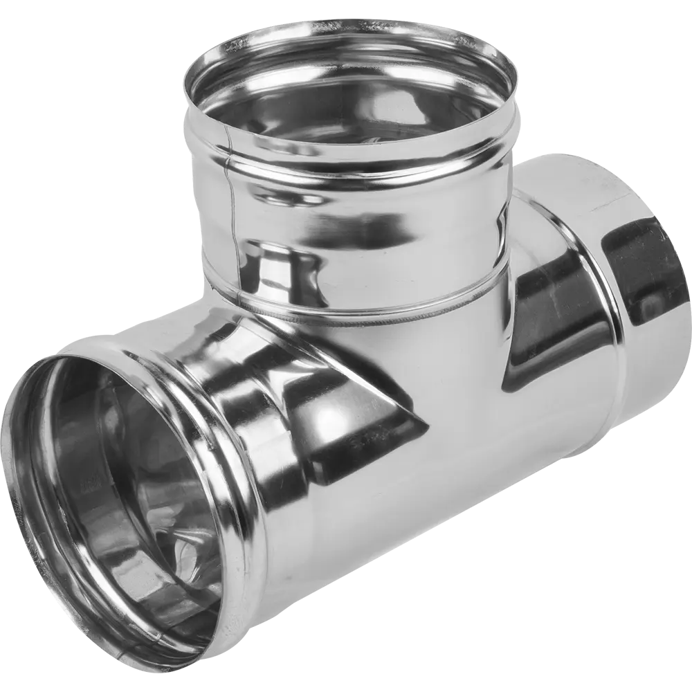 Тройник 90° Металлик и Ко 430/0.8 мм D150 мм STLM-2173264 - Вид №1