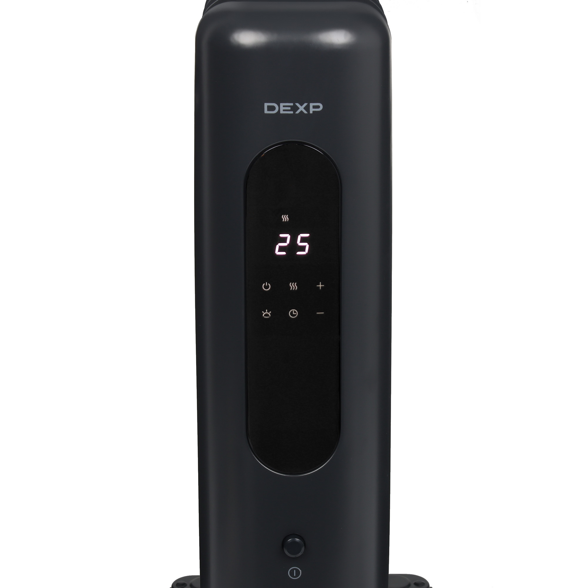 9106741 Масляный обогреватель DEXP OH-2511EB черный STDN-0099526 - Вид №3