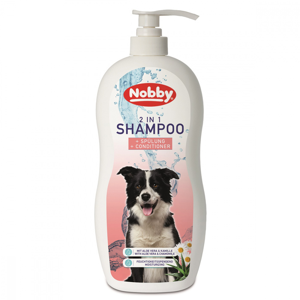 ПР0056895 Шампунь для собак 2 в 1 с кондиционером 1000мл Nobby 