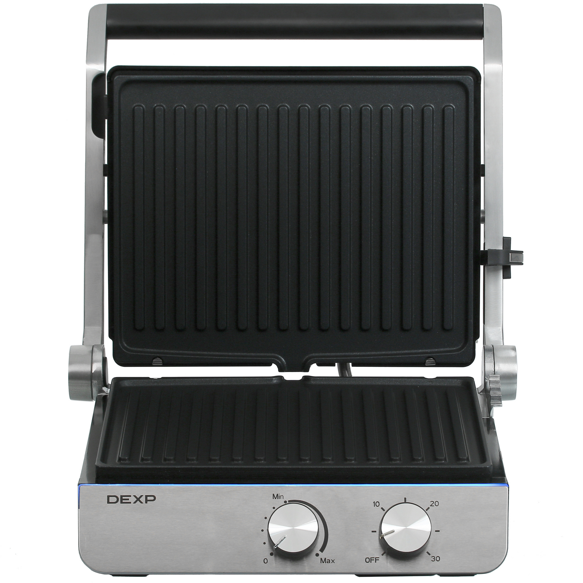 5409523 Гриль DEXP GRL-2000BR серебристый STDN-0092540 - Вид №1