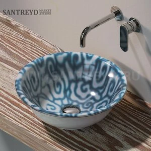 BL42LDECO Накладная раковина на столешницу  круглая Ceramica Flaminia Boll