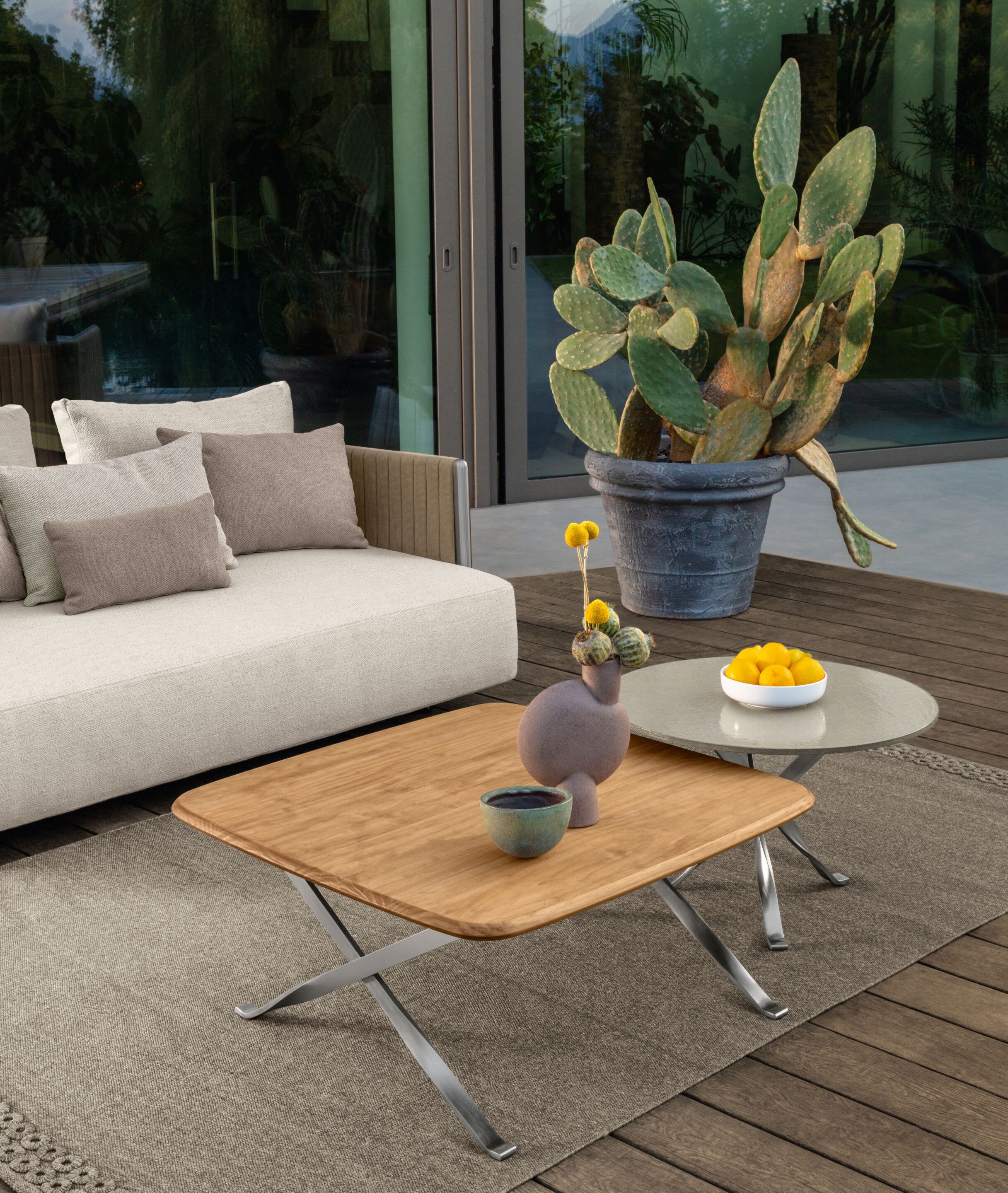 Круглый садовый столик Talenti George ARCH-00001032 - Вид №3