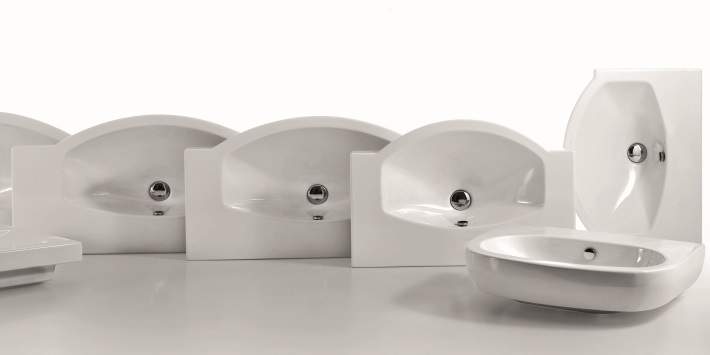 EASC73 Накладная раковина на столешницу  овальная Ceramica Cielo  - Вид №1