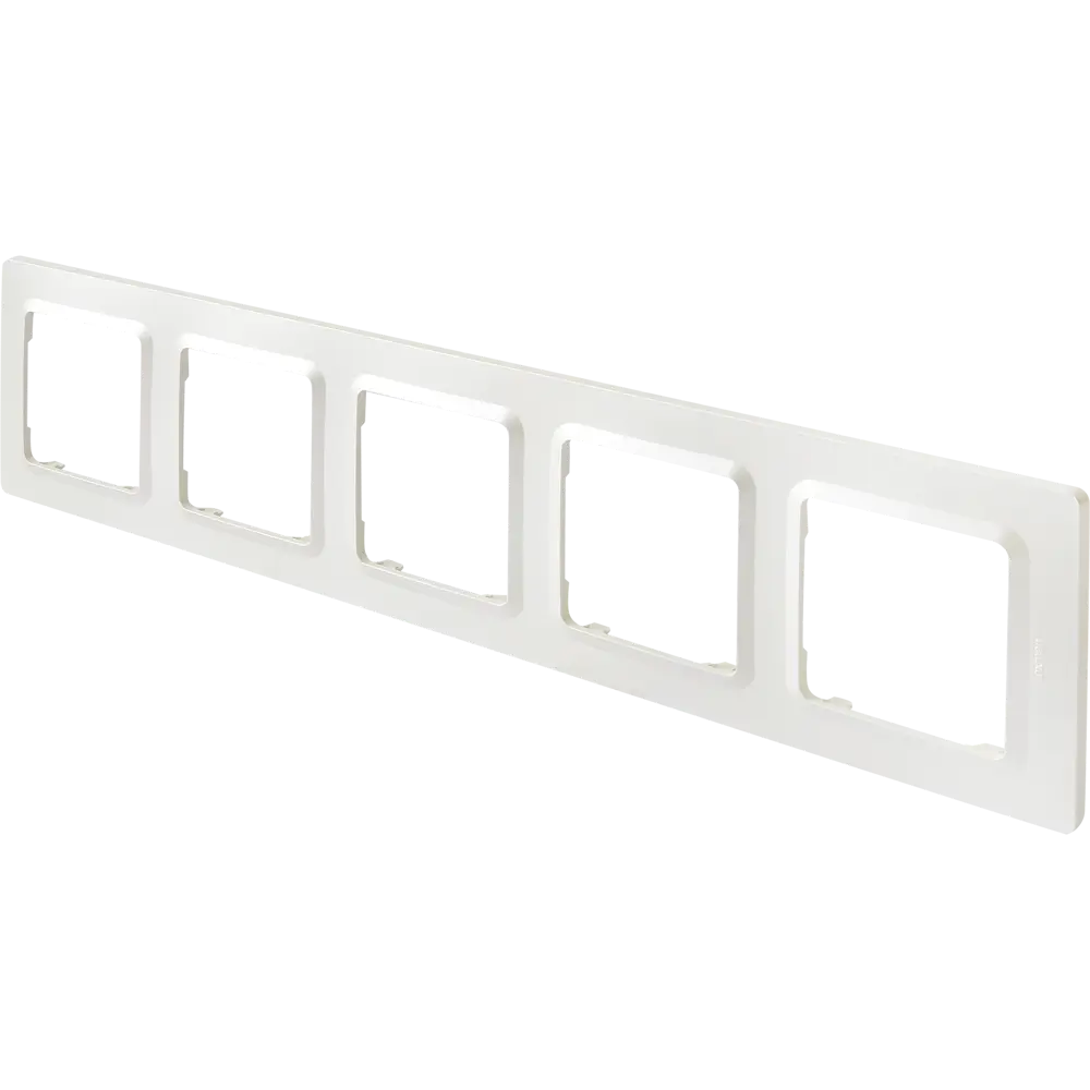 LEXMAN LILIAN - Декоративная рамка 5-постовая жемчужная для розеток и выключателей 86761637 STLM-1116368 - Вид №1