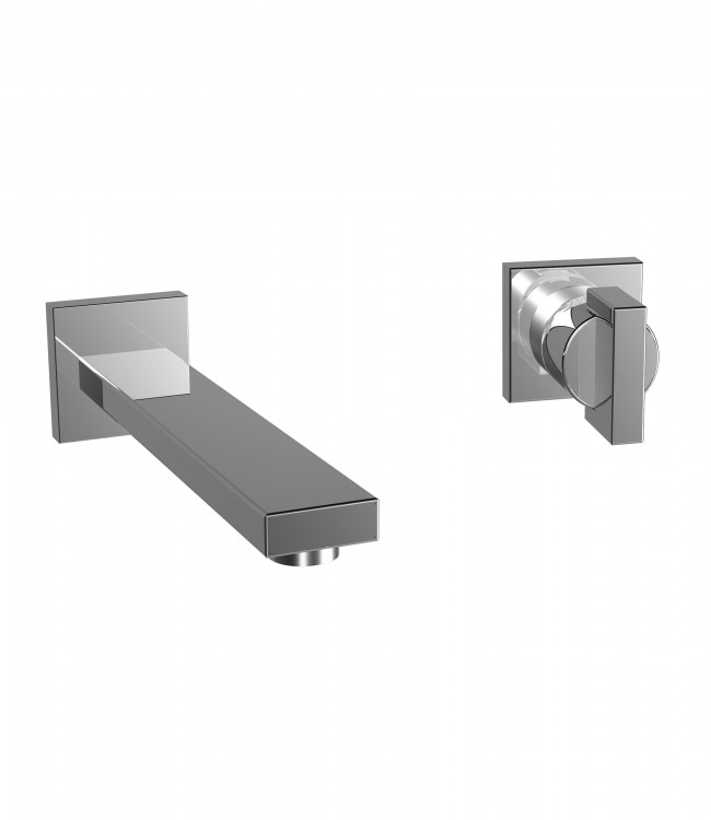 43538/22 Встраиваемый смеситель для раковины 220 мм. носик. Bongio Domino Q 