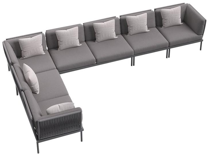 Atmosphera Садовый диван из модульной ткани Flash sun-id-1404231 - Вид №1
