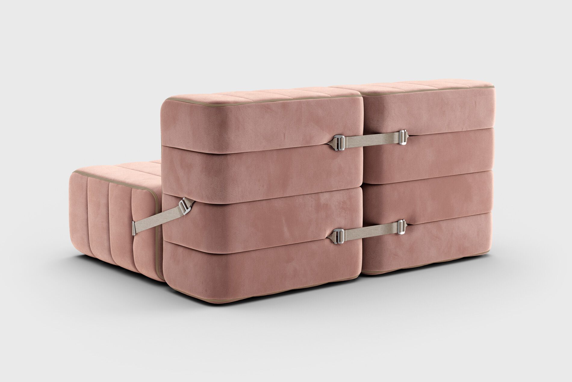 2-местный модульный тканевый диван AMBIVALENZ Curt ARCH-00047021 - Вид №29