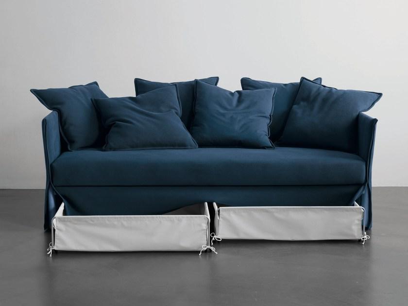 Meridiani Диван-кровать со съемным чехлом из ткани Fox sun-id-1397209 - Вид №1