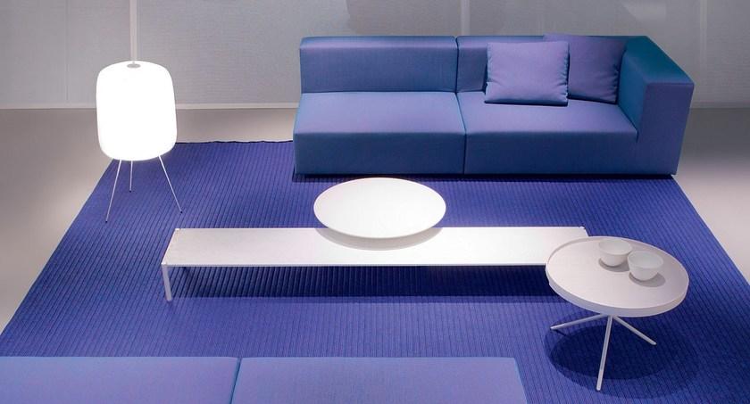 Paola Lenti Круглый журнальный столик с подносом  B74a  - Вид №3