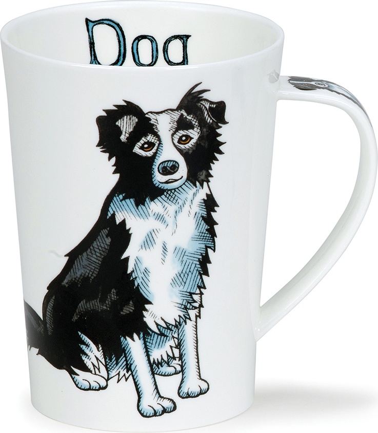 10613334 Dunoon Кружка Dunoon "Собака.Аргайл" 500мл Фарфор костяной 