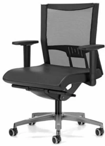 TALIN Сетчатое офисное кресло на 5 спиц с подлокотниками на колесиках Avianet