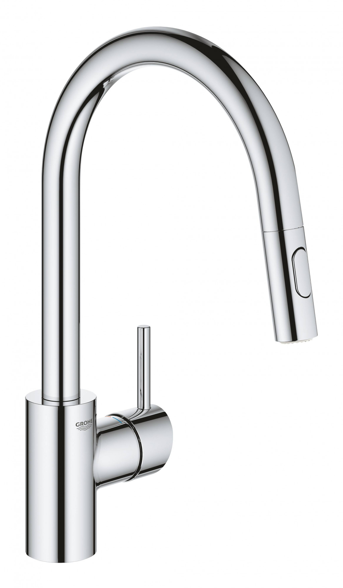 Смеситель для кухни GROHE Concetto, высокий излив, хром (31483002)